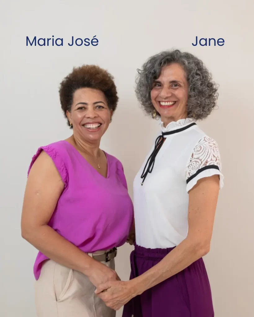 terapeuta Jane e mMaria José